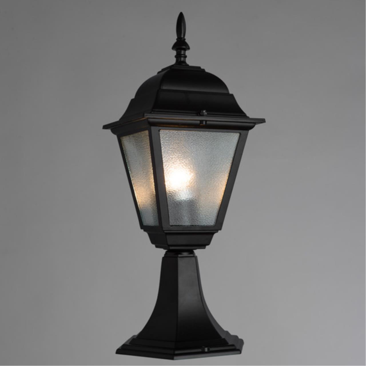Картинка Уличный светильник Arte Lamp Bremen A1014FN-1BK