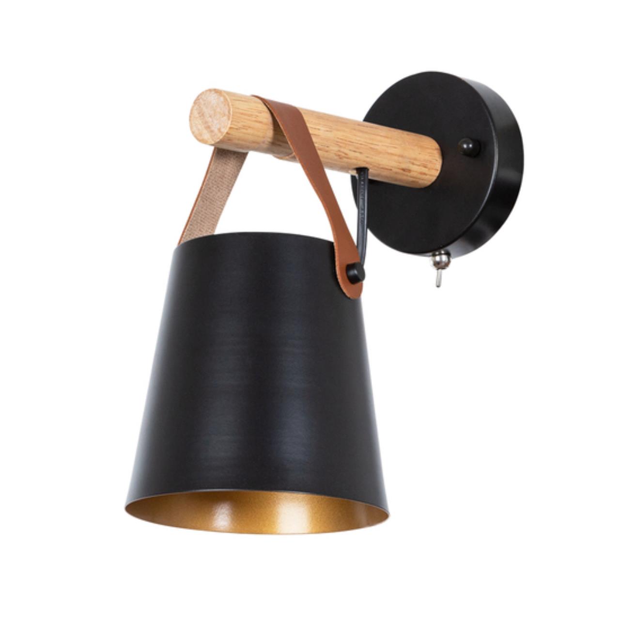 Картинка Светильник настенный Arte Lamp THOMAS A7032AP-1BK