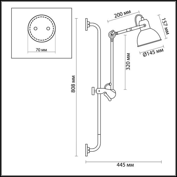 Картинка Спот Odeon Light Modern Arta 4125/1WA