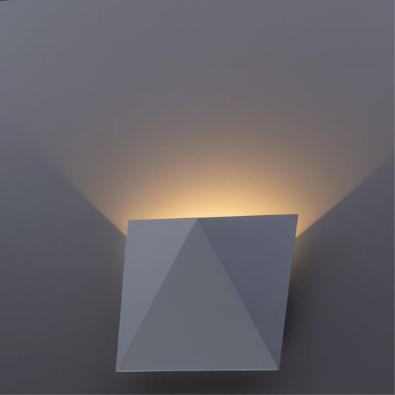 Картинка Настенный светодиодный светильник Arte Lamp Busta A1609AP-1WH