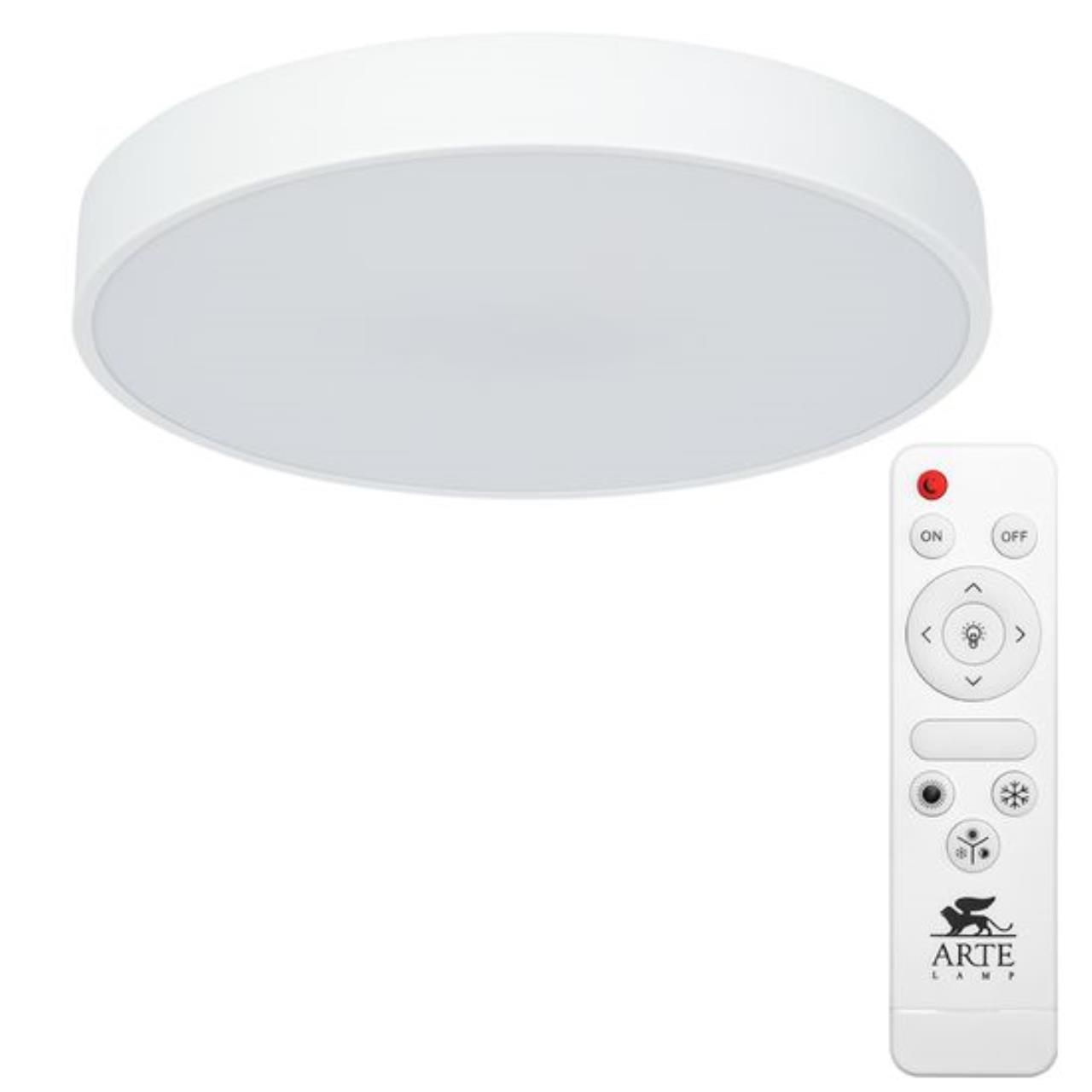 Картинка Потолочный светодиодный светильник Arte Lamp Arena A2661PL-1WH