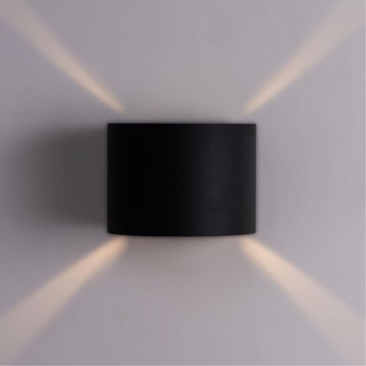 Картинка Уличный настенный светодиодный светильник Arte Lamp Rullo A1415AL-1BK
