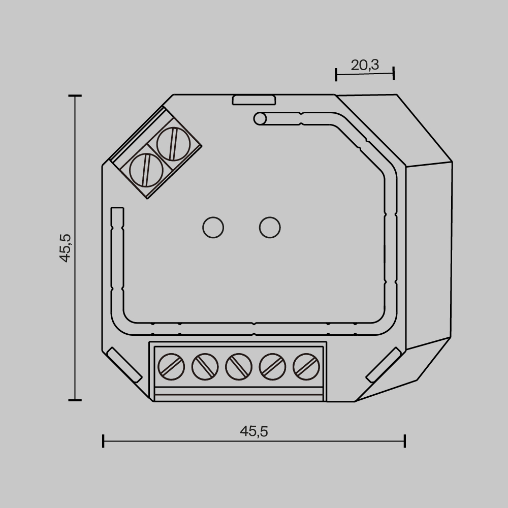Картинка Диммер Lighting control 721019