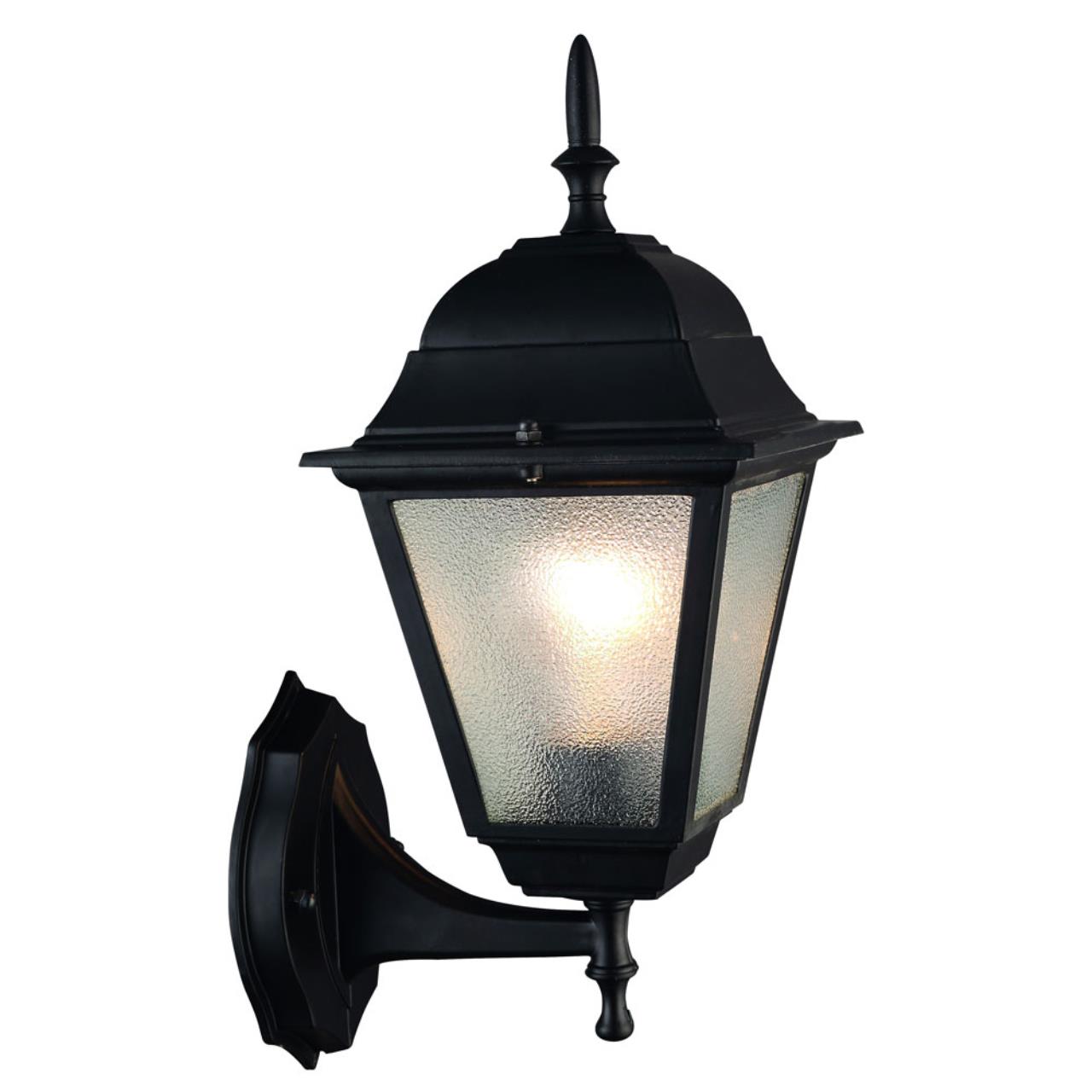 Картинка Уличный настенный светильник Arte Lamp Bremen A1011AL-1BK