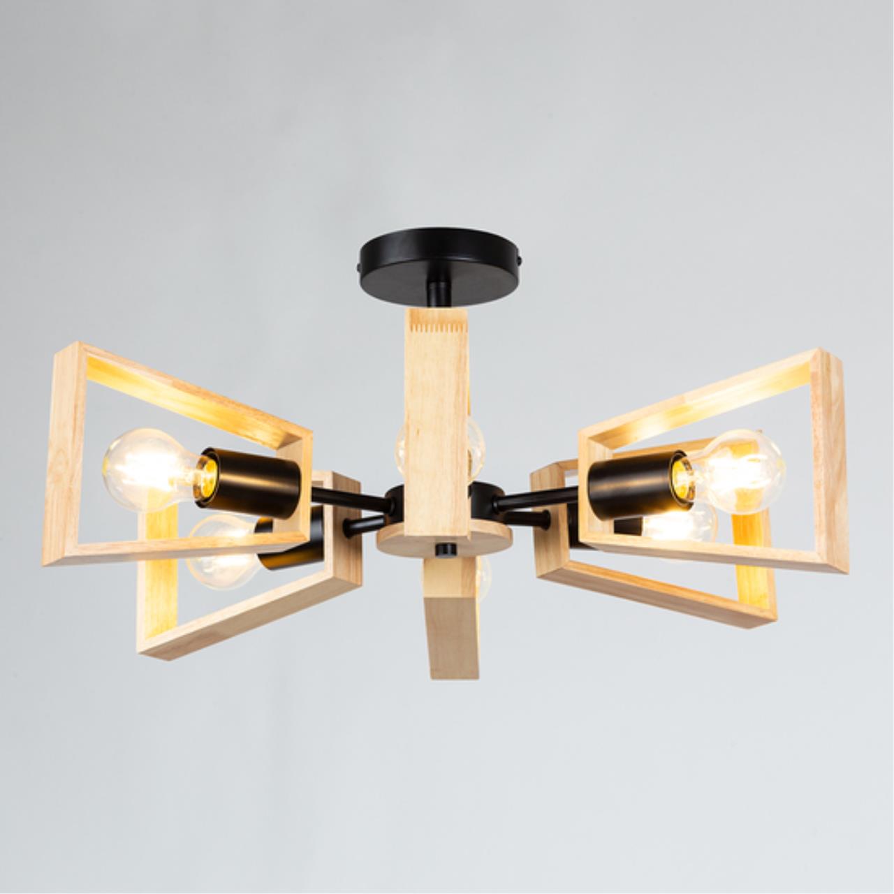 Картинка Потолочный светильник Arte Lamp Brussels A8030PL-6BK