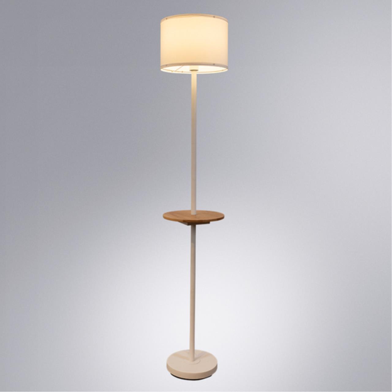 Картинка Торшер Arte Lamp COMBO A4056PN-1WH