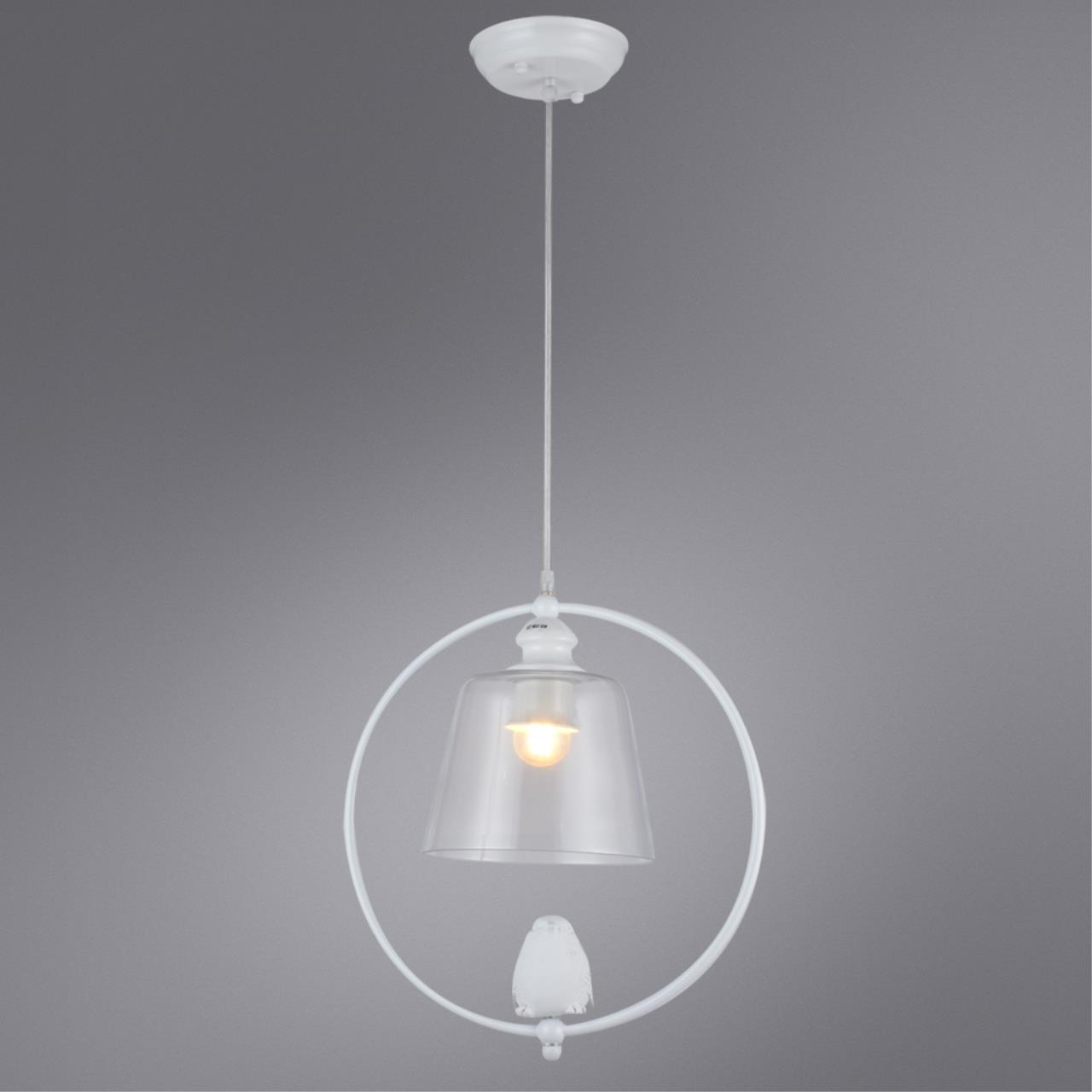 Картинка Подвесной светильник Arte Lamp Passero A4289SP-1WH