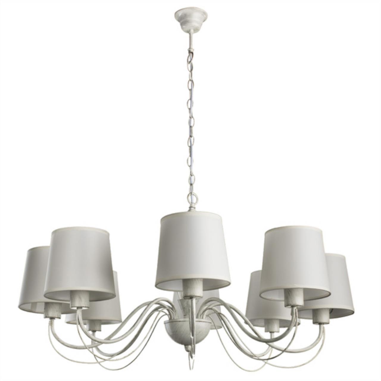 Картинка Подвесная люстра Arte Lamp Orlean A9310LM-8WG