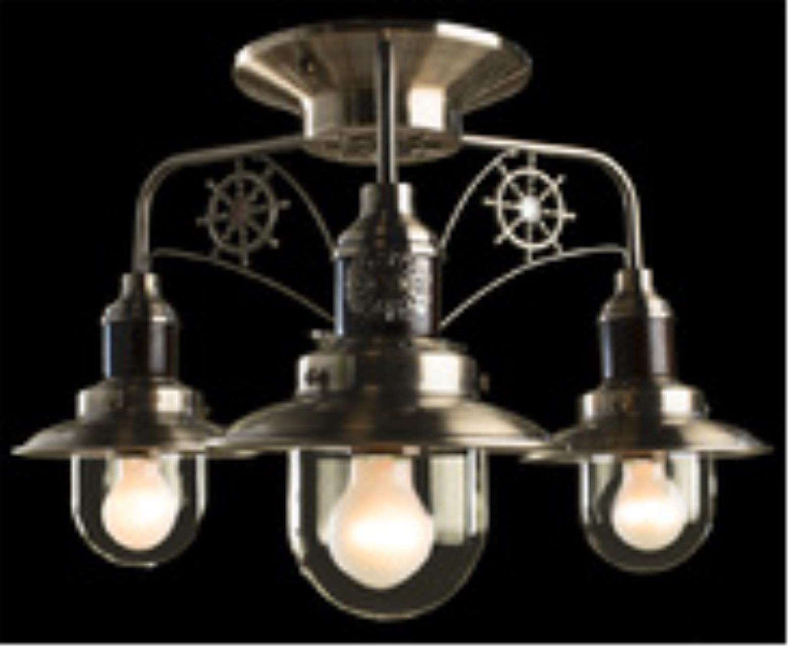 Картинка Потолочная люстра Arte Lamp Sailor A4524PL-3AB
