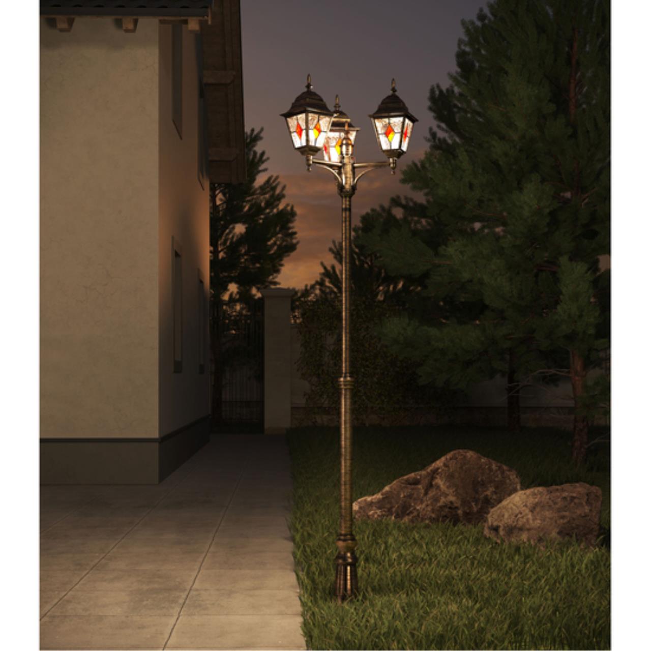 Картинка Уличный светильник Arte Lamp MADRID A1542PA-3BN