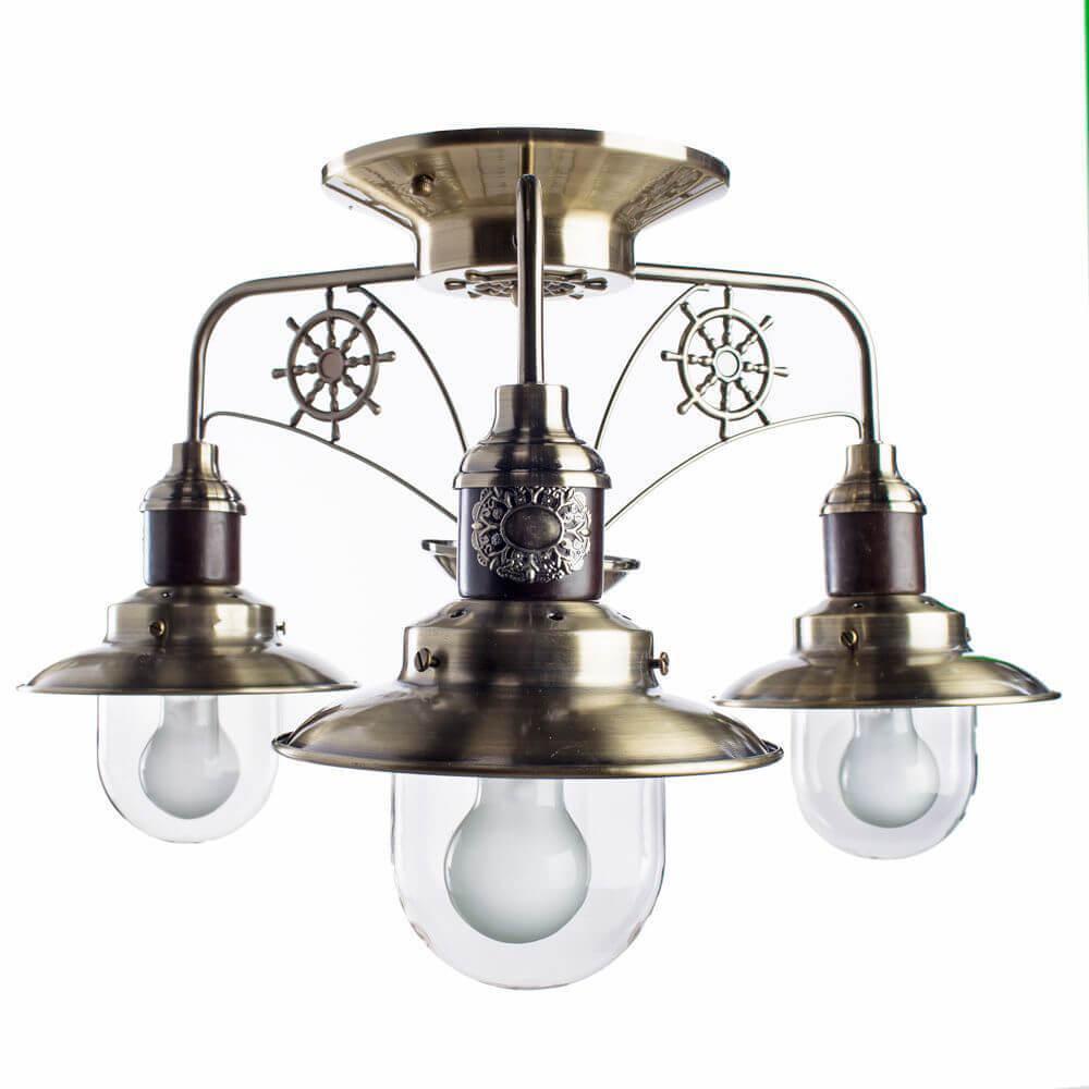 Картинка Потолочная люстра Arte Lamp Sailor A4524PL-3AB