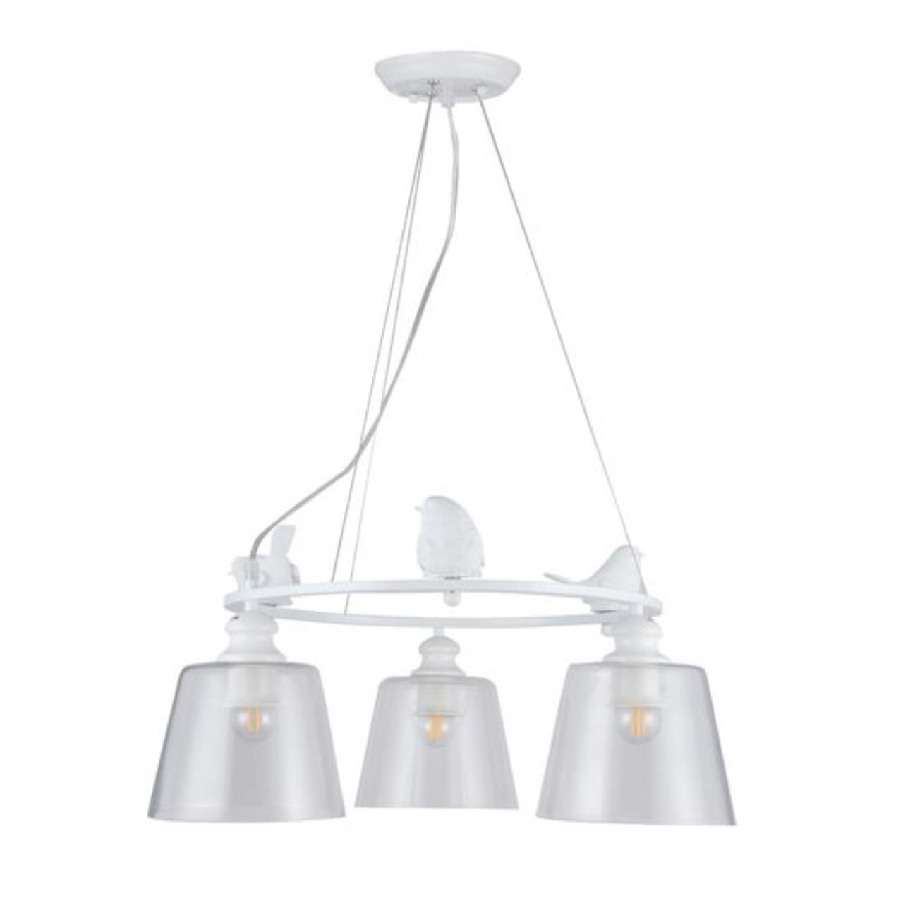 Картинка Подвесной светильник Arte Lamp Passero A4289LM-3WH
