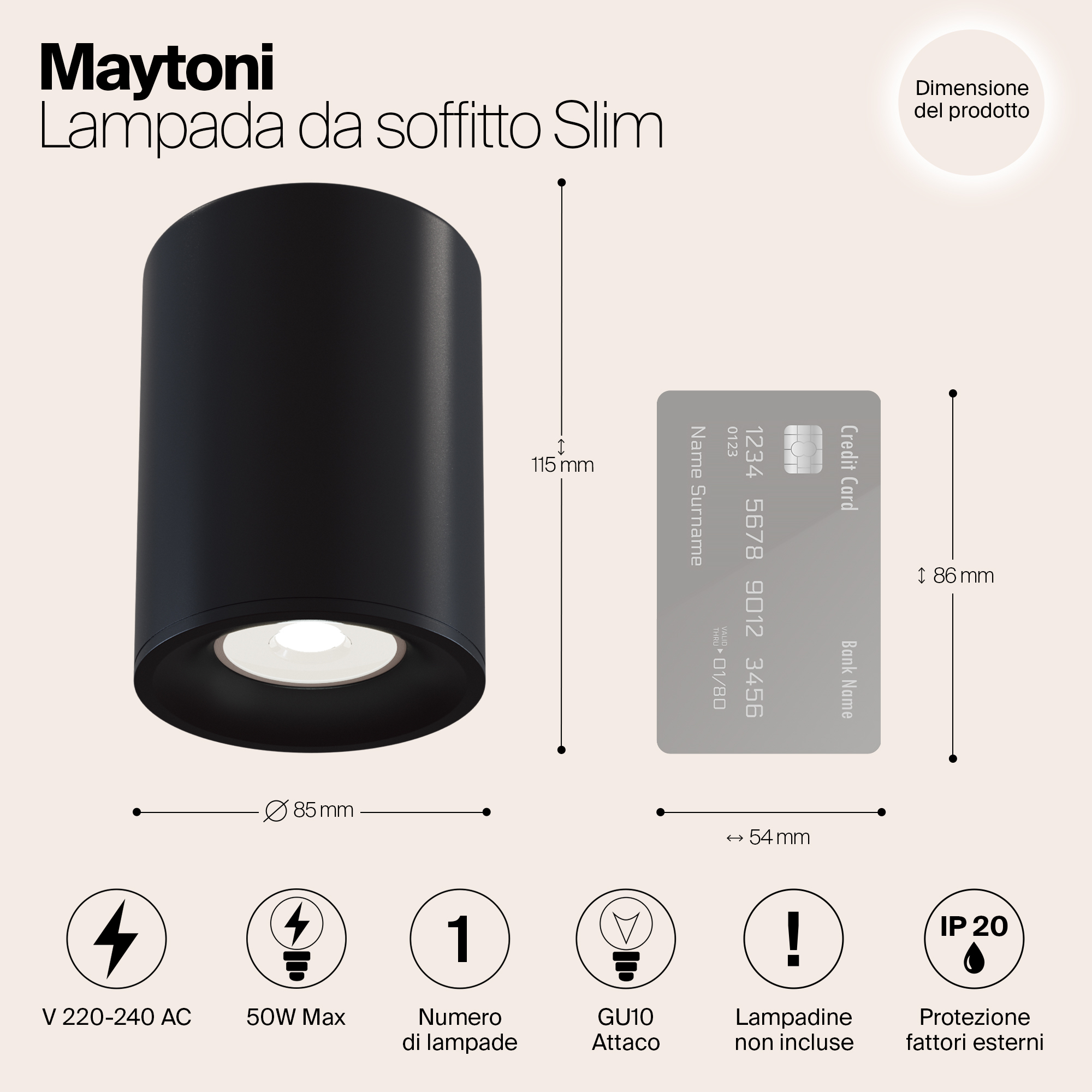 Картинка Потолочный светильник Maytoni Alfa C012CL-01B