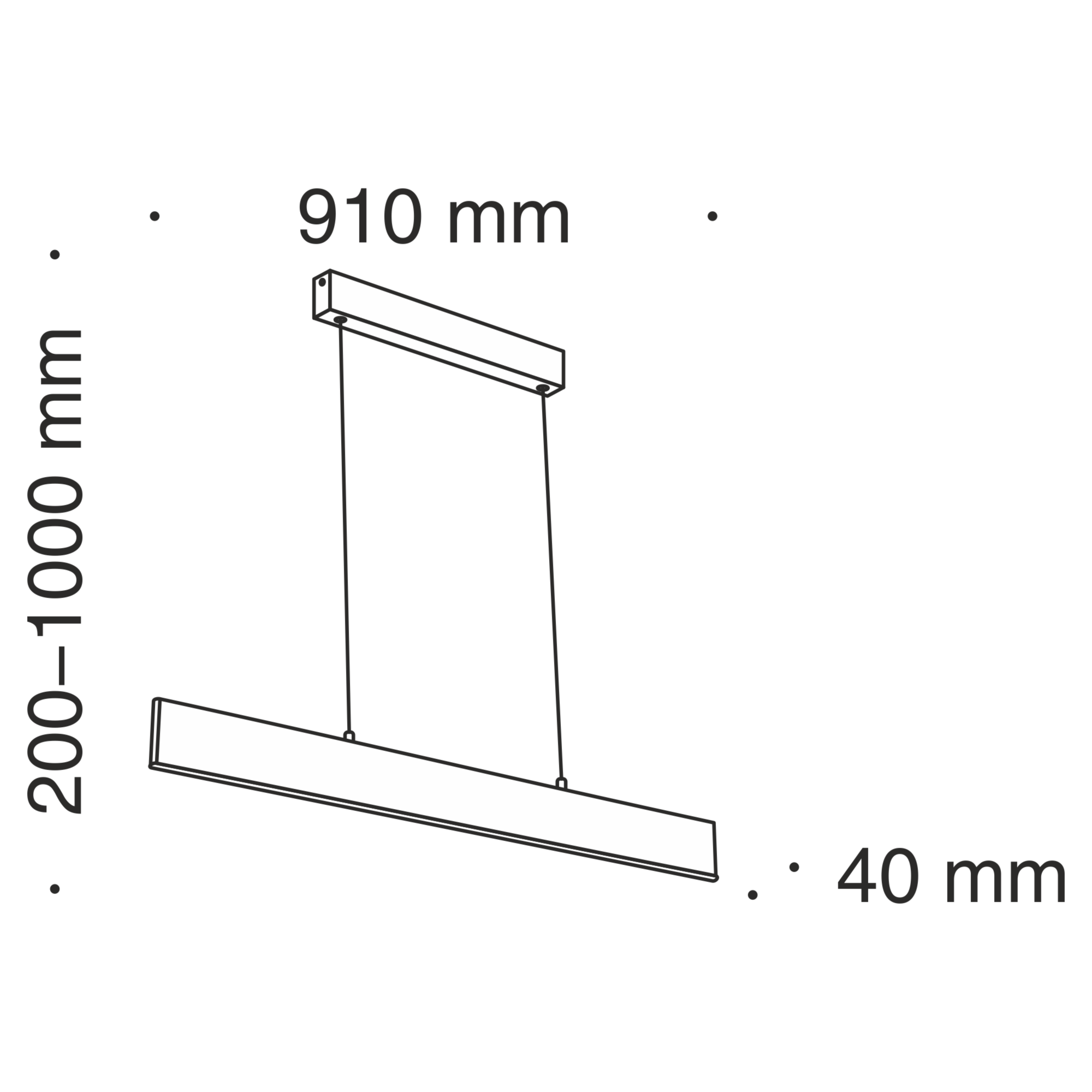 Картинка Подвесной светодиодный светильник Maytoni Step P010PL-L23B