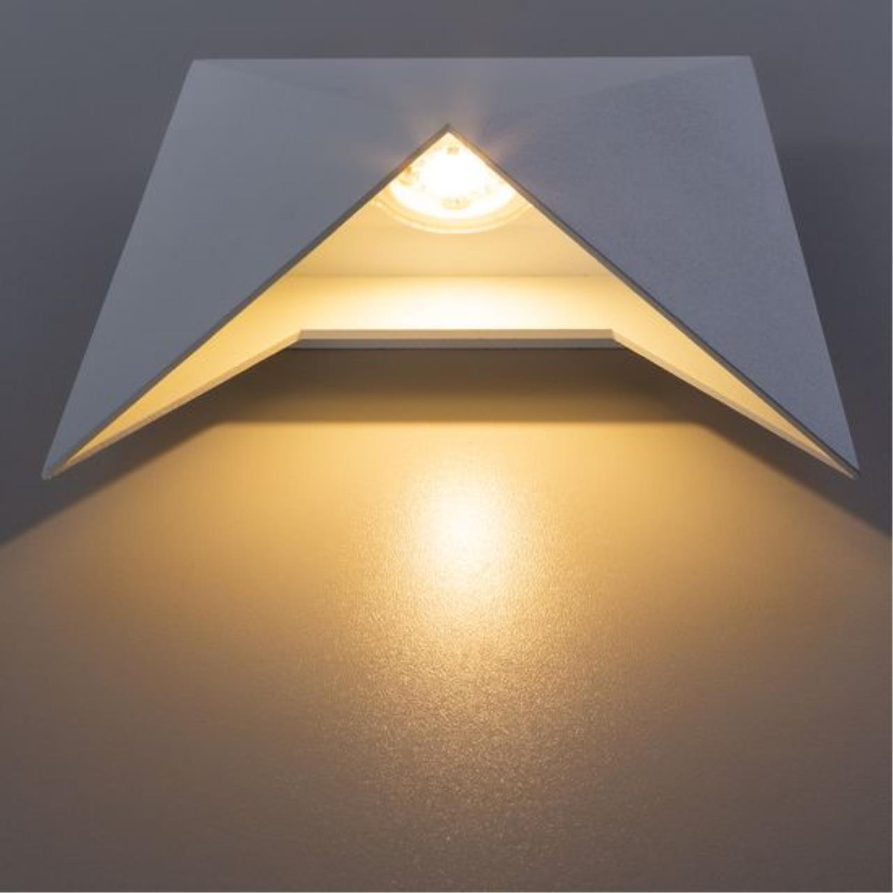 Картинка Настенный светодиодный светильник Arte Lamp Busta A1609AP-1WH