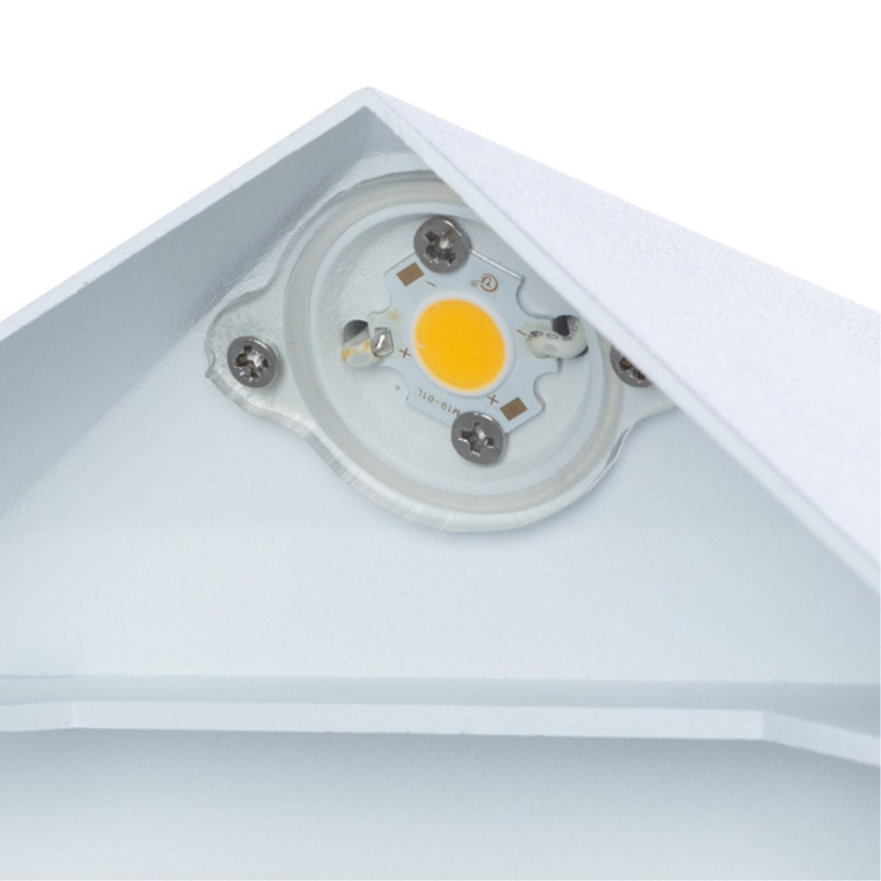 Картинка Настенный светодиодный светильник Arte Lamp Busta A1609AP-1WH