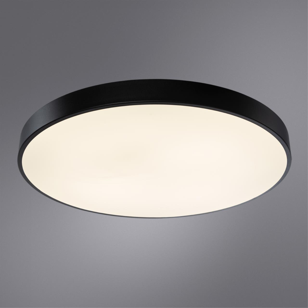 Картинка Потолочный светодиодный светильник Arte Lamp Arena A2673PL-1BK