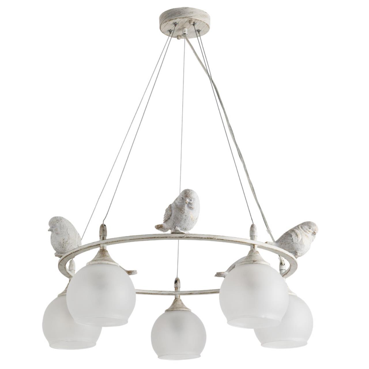 Картинка Подвесная люстра Arte Lamp Gemelli A2150SP-5WG