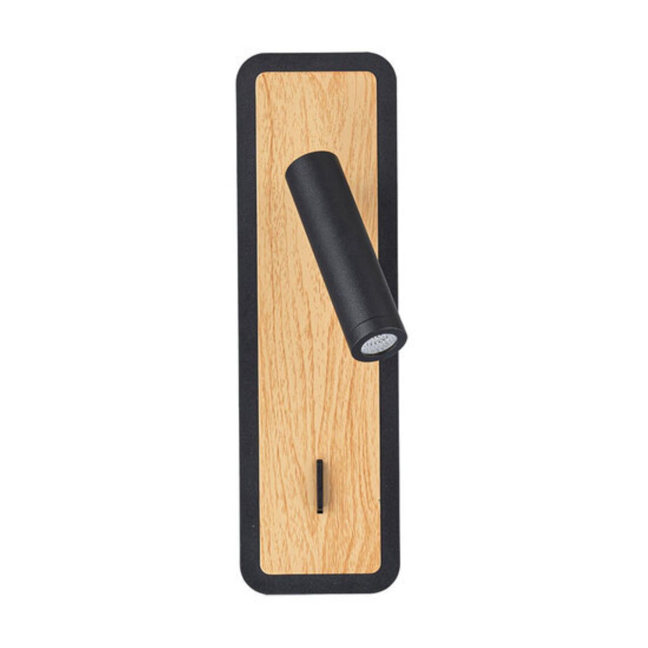 Картинка Спот Arte Lamp WOOD A1990AP-3BK