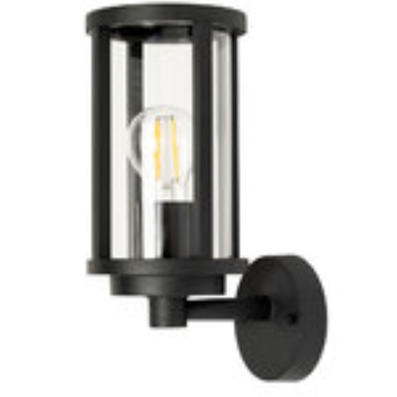 Картинка Уличный настенный светильник Arte Lamp Toronto A1036AL-1BK