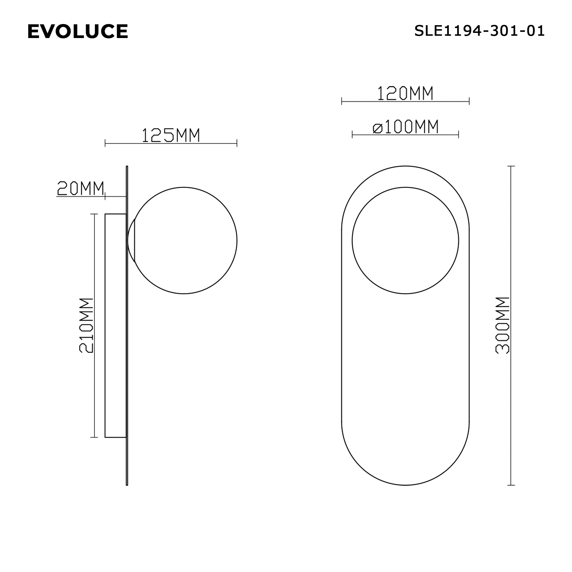 Картинка SLE1194-301-01 Светильник настенный 