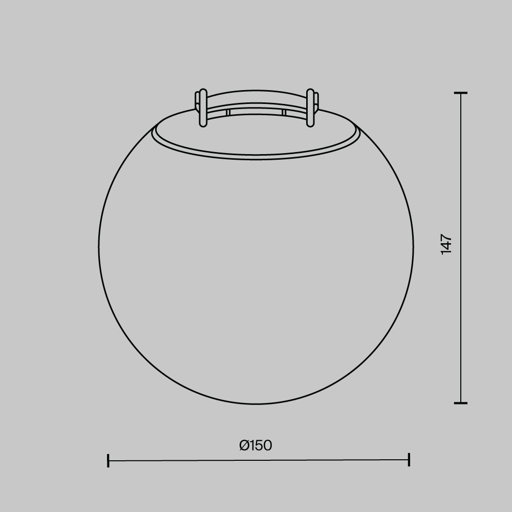 Картинка Подвесной светильник Technical TR125B-10W3K-B
