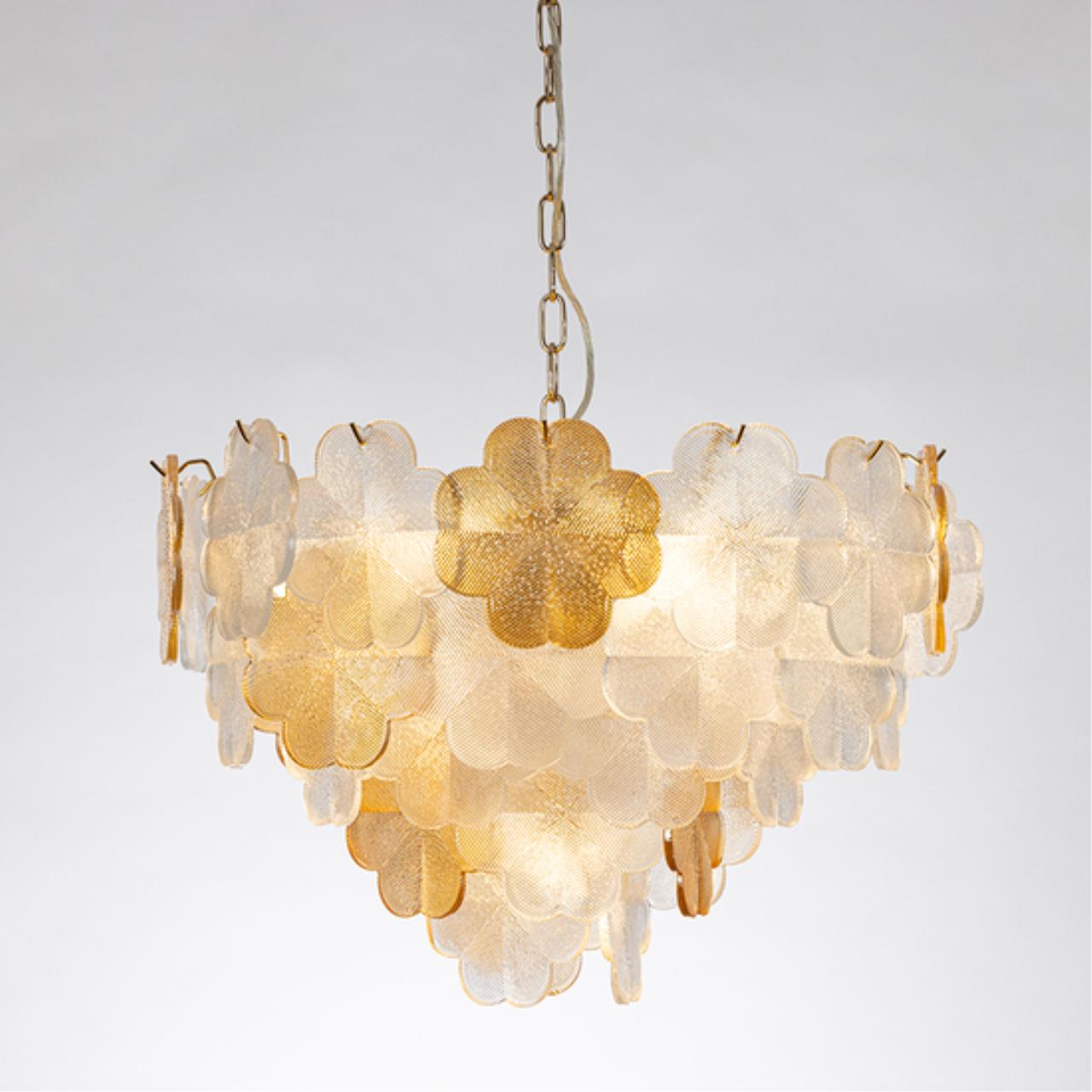 Картинка Подвесной светильник Arte Lamp MALLIKA A4077LM-10GO