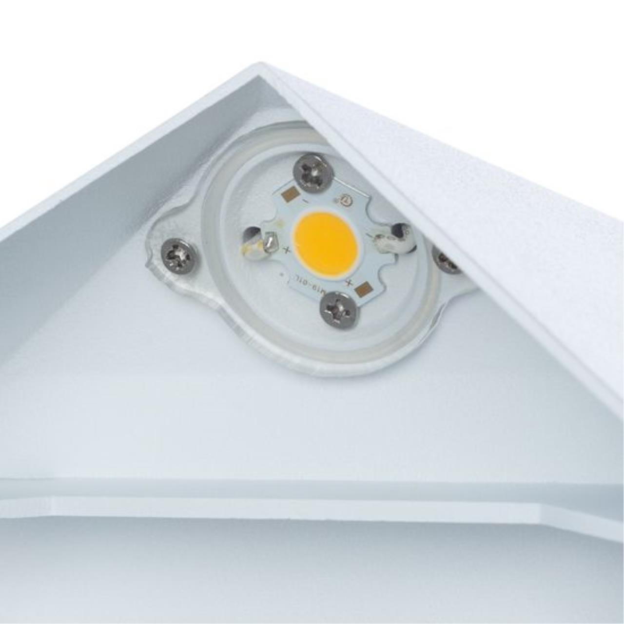 Картинка Настенный светодиодный светильник Arte Lamp Busta A1609AP-1WH