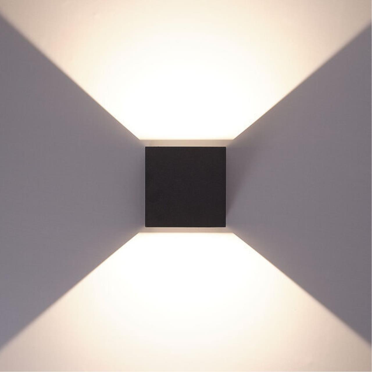 Картинка Уличный настенный светодиодный светильник Arte Lamp Rullo A1414AL-1BK