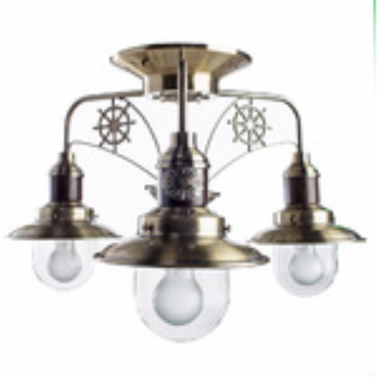 Картинка Потолочная люстра Arte Lamp Sailor A4524PL-3AB
