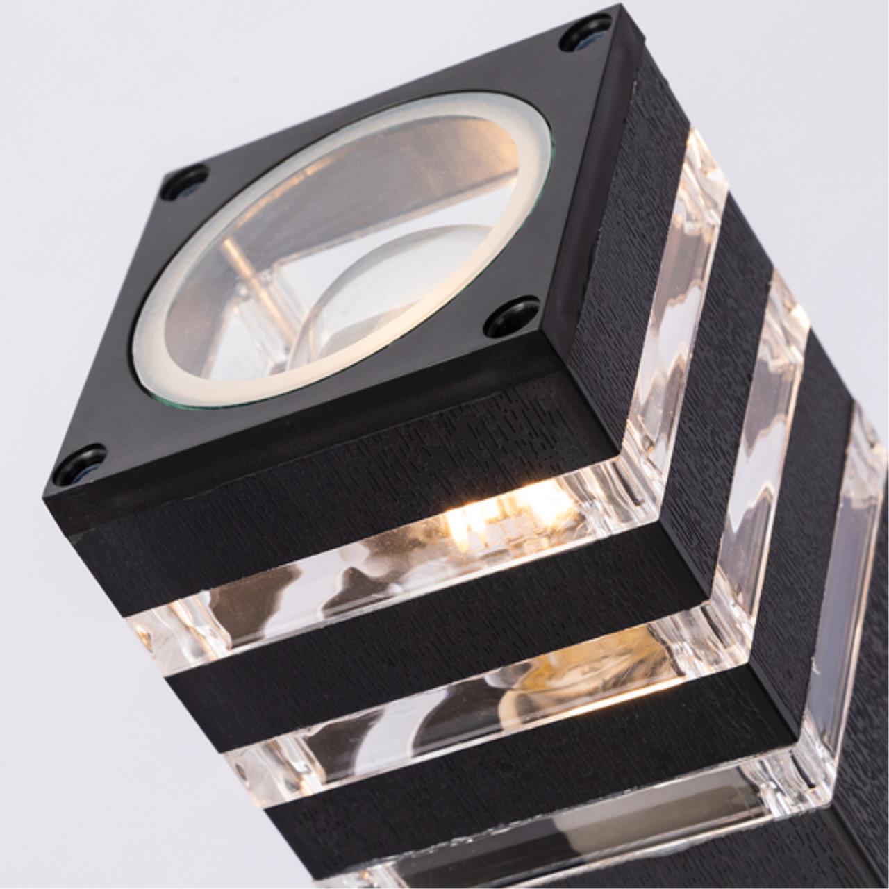 Картинка Светильник уличный Arte Lamp HADAR A4421PA-1BK