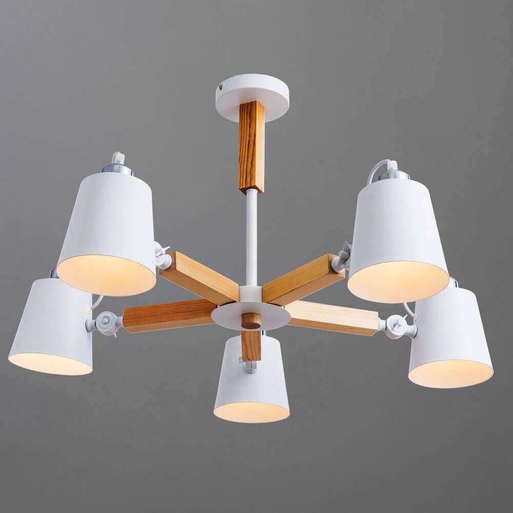 Картинка Потолочная люстра Arte Lamp A7141PL-5WH