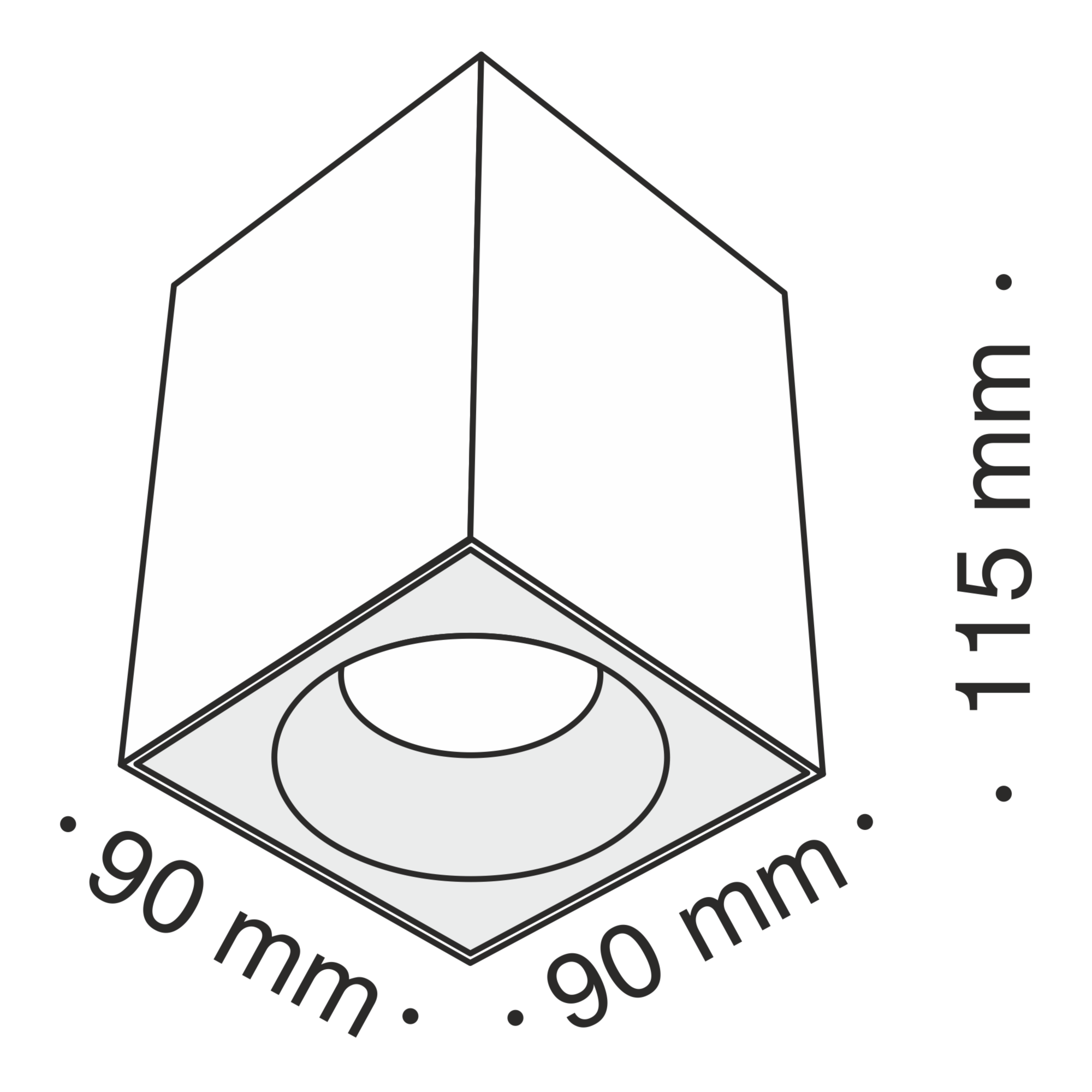 Картинка Потолочный светильник Maytoni Sirius C030CL-01B