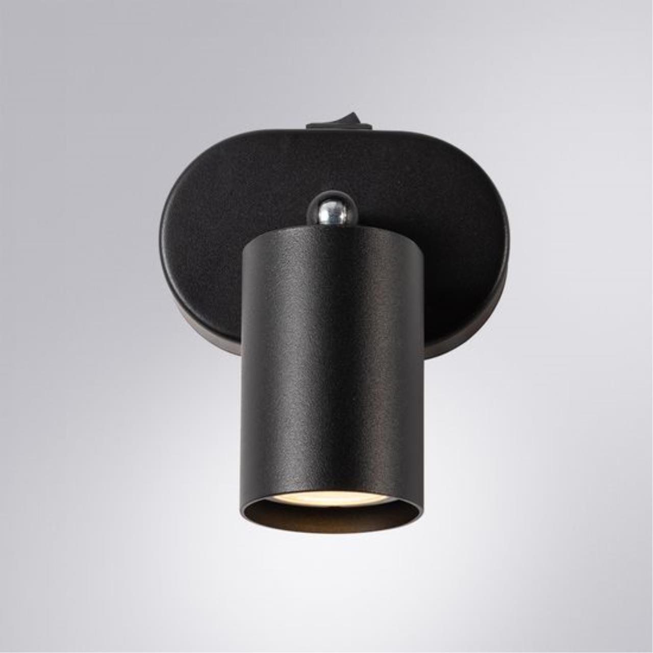 Картинка Настенный светильник Arte Lamp AQUARIUS A3226AP-1BK