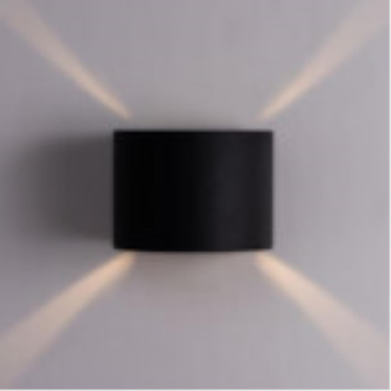 Картинка Уличный настенный светодиодный светильник Arte Lamp Rullo A1415AL-1BK