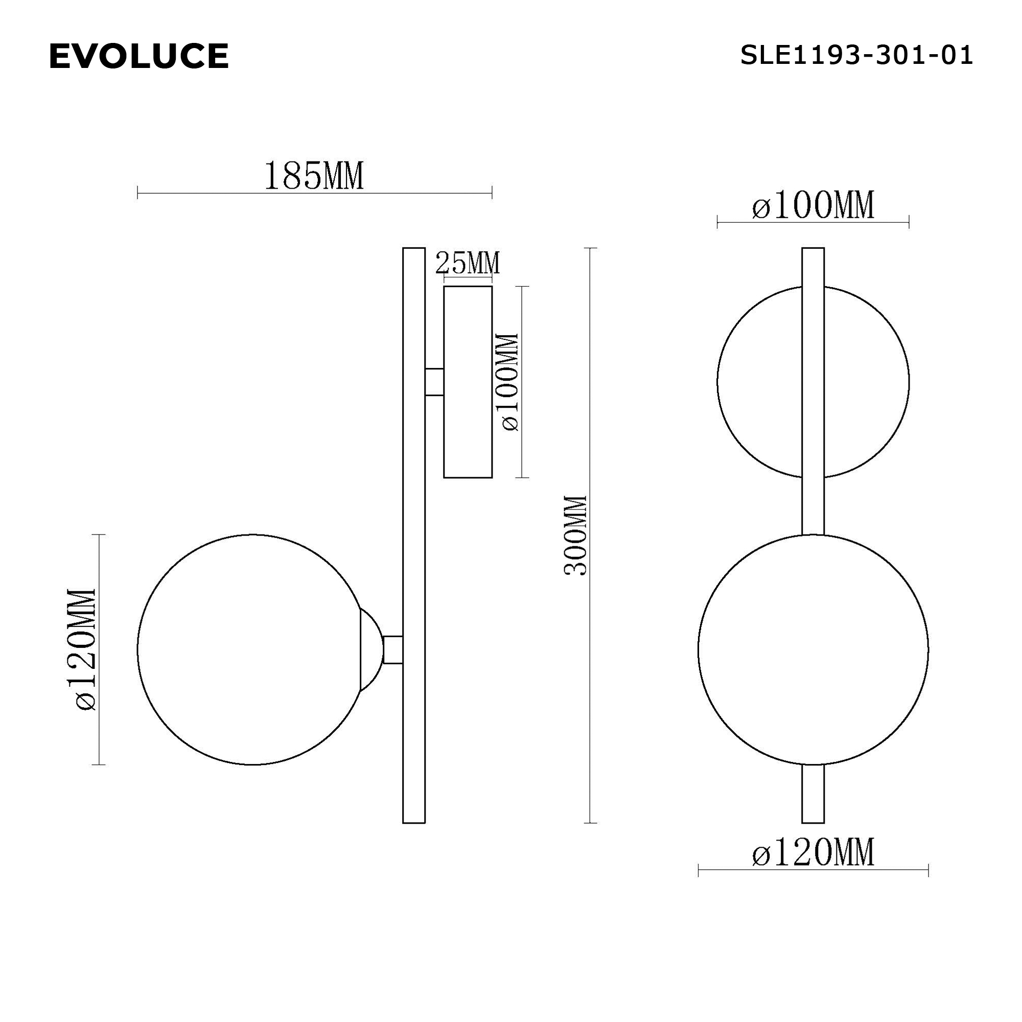 Картинка SLE1193-301-01 Светильник настенный 