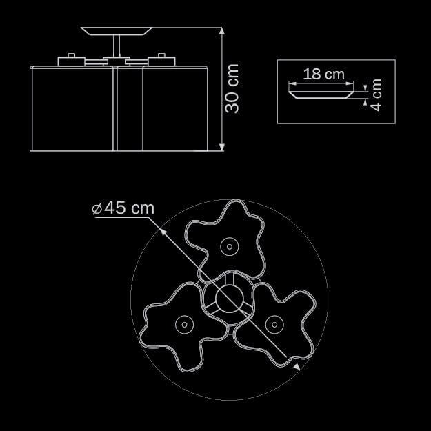 Картинка Потолочная люстра Lightstar Nubi 802030