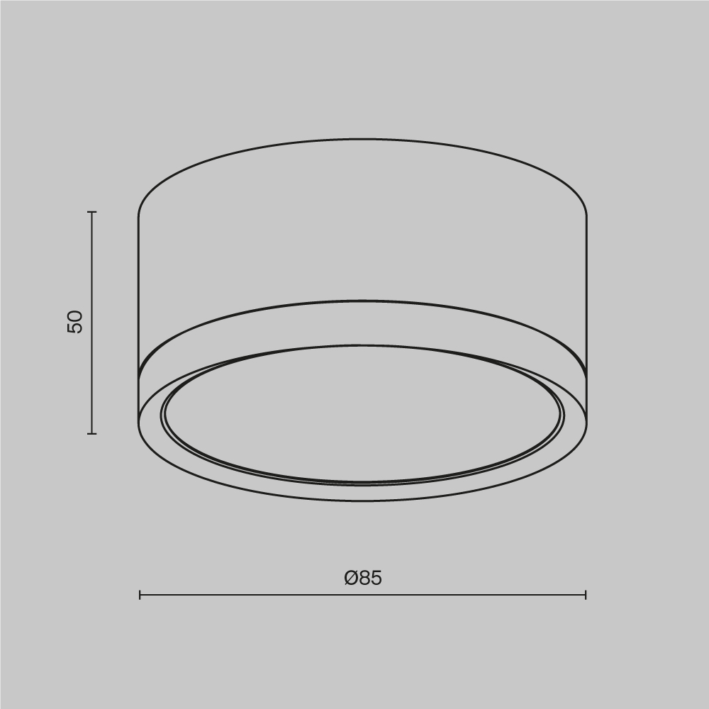 Картинка Потолочный светильник Technical C086CL-GX53-SRD-W