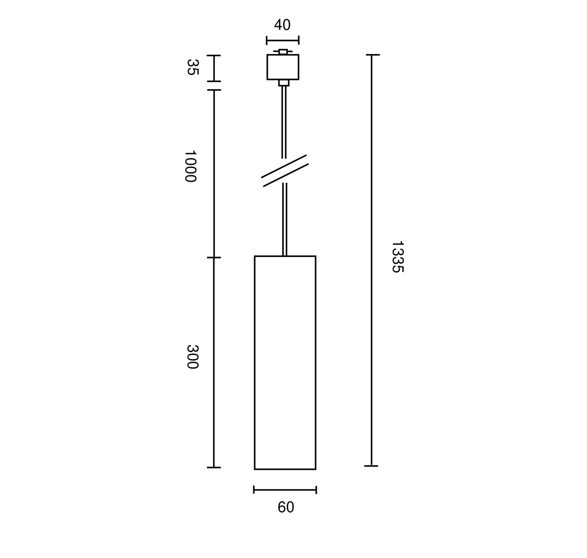 Картинка Трековый светильник Technical TR025-1-GU10-B