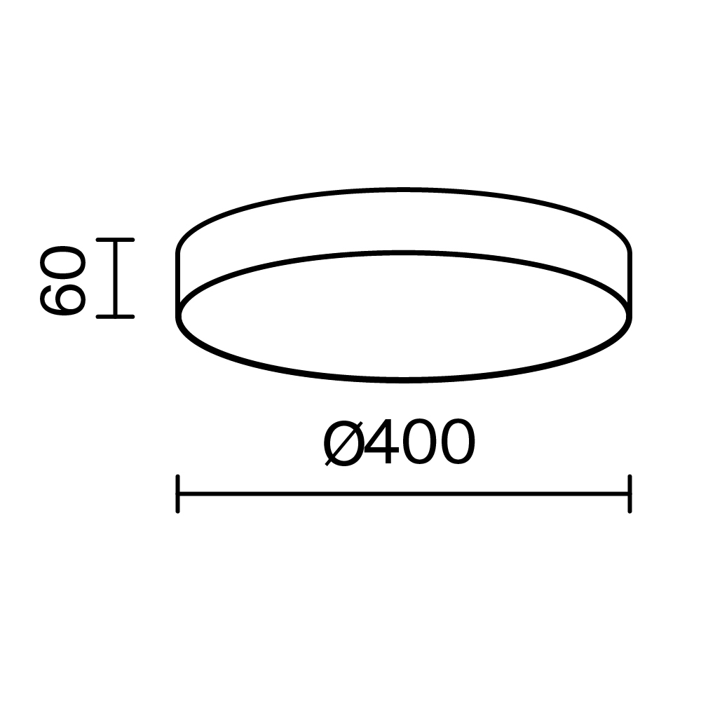 Картинка Потолочный светильник Technical C032CL-45W3K-RD-W