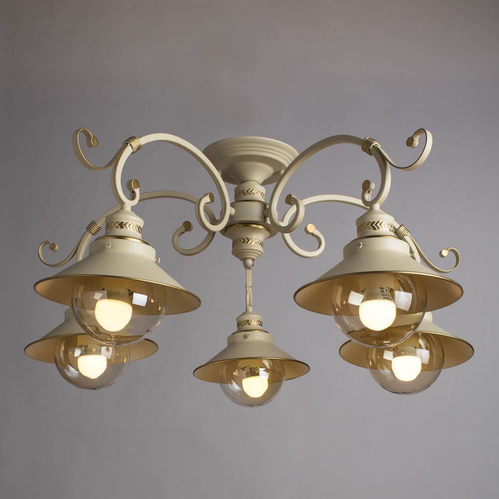 Картинка Потолочный светильник Arte Lamp 7 A4577PL-5WG