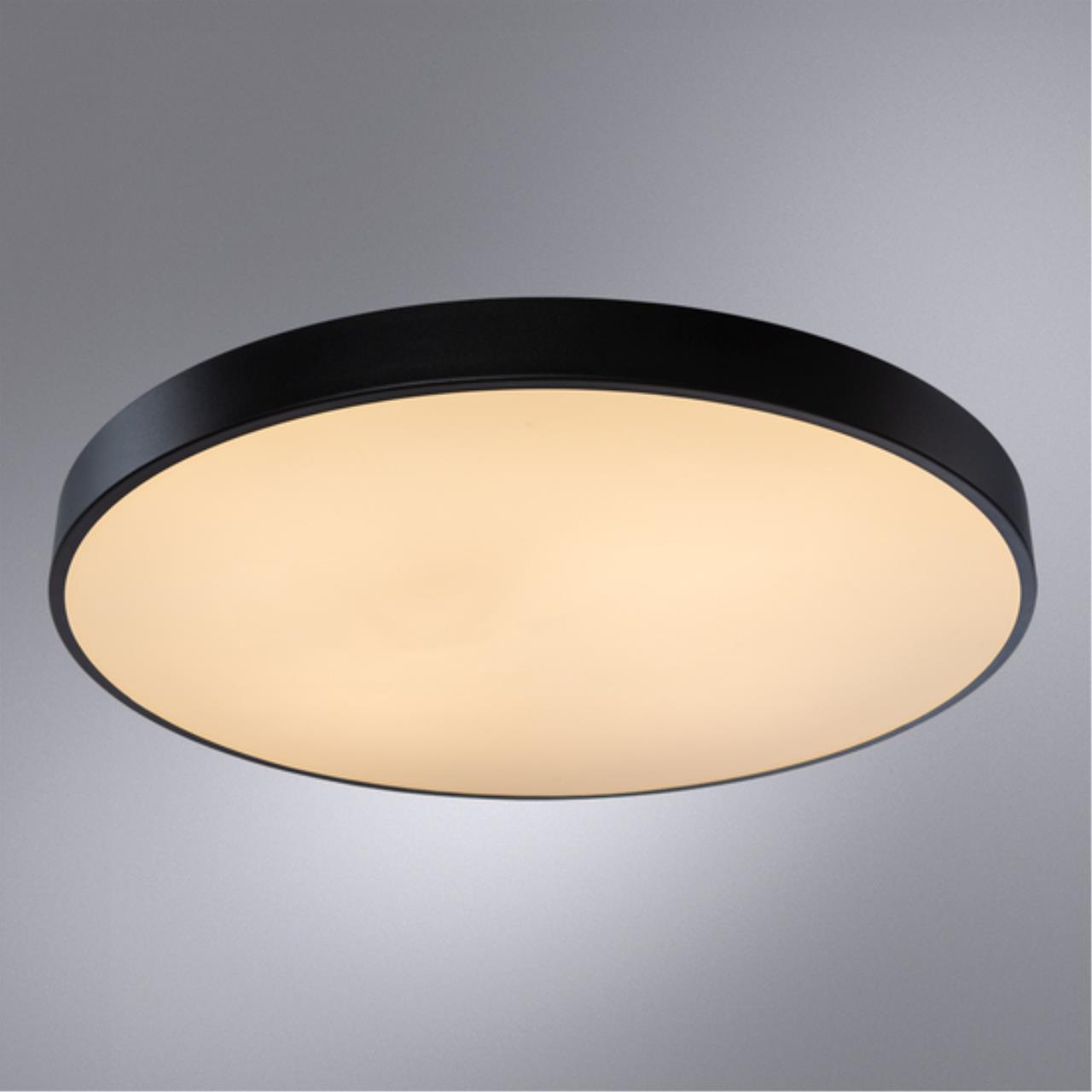 Картинка Потолочный светодиодный светильник Arte Lamp Arena A2673PL-1BK