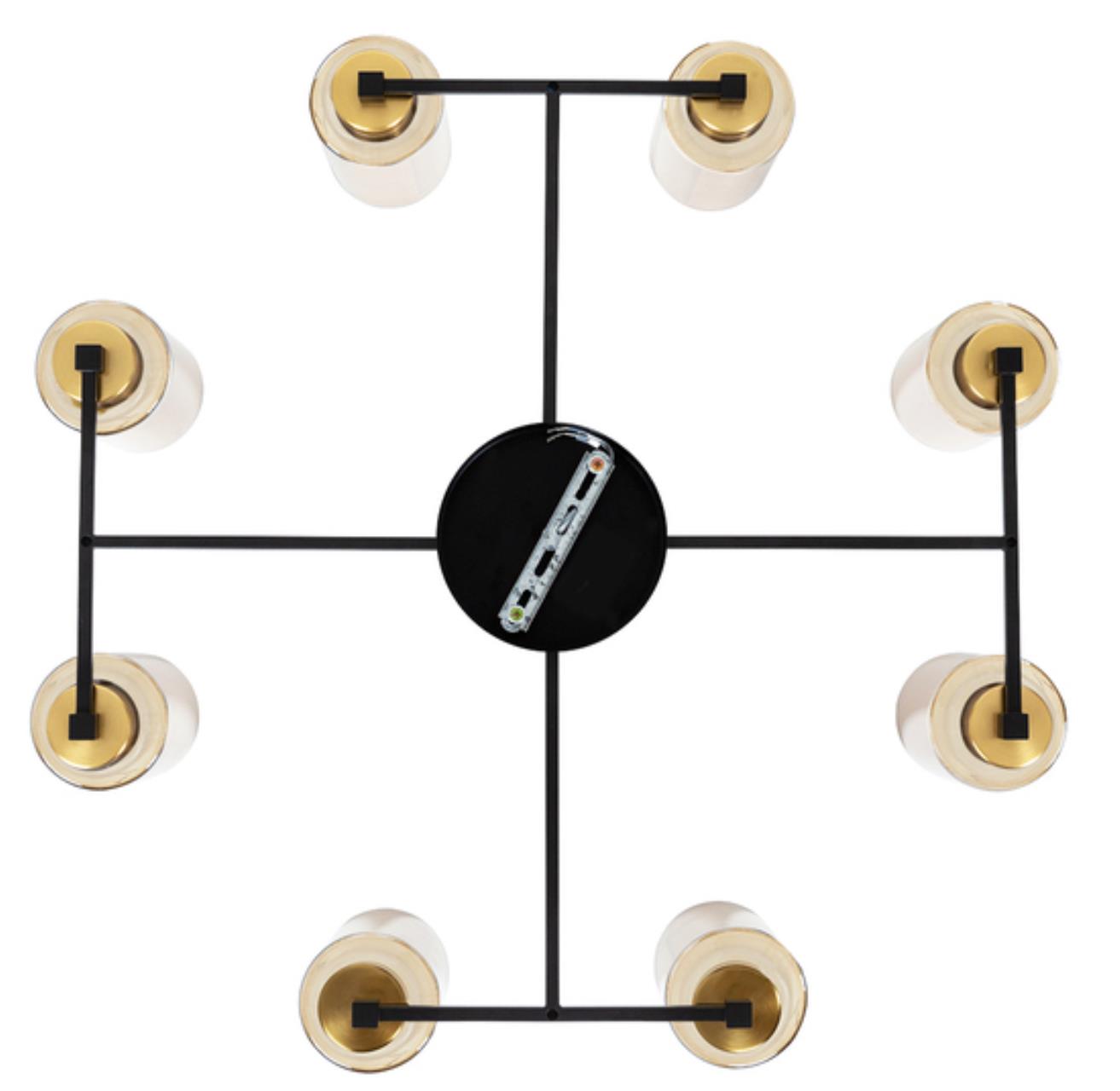 Картинка Потолочный светильник Arte Lamp LEO A7027PL-8BK