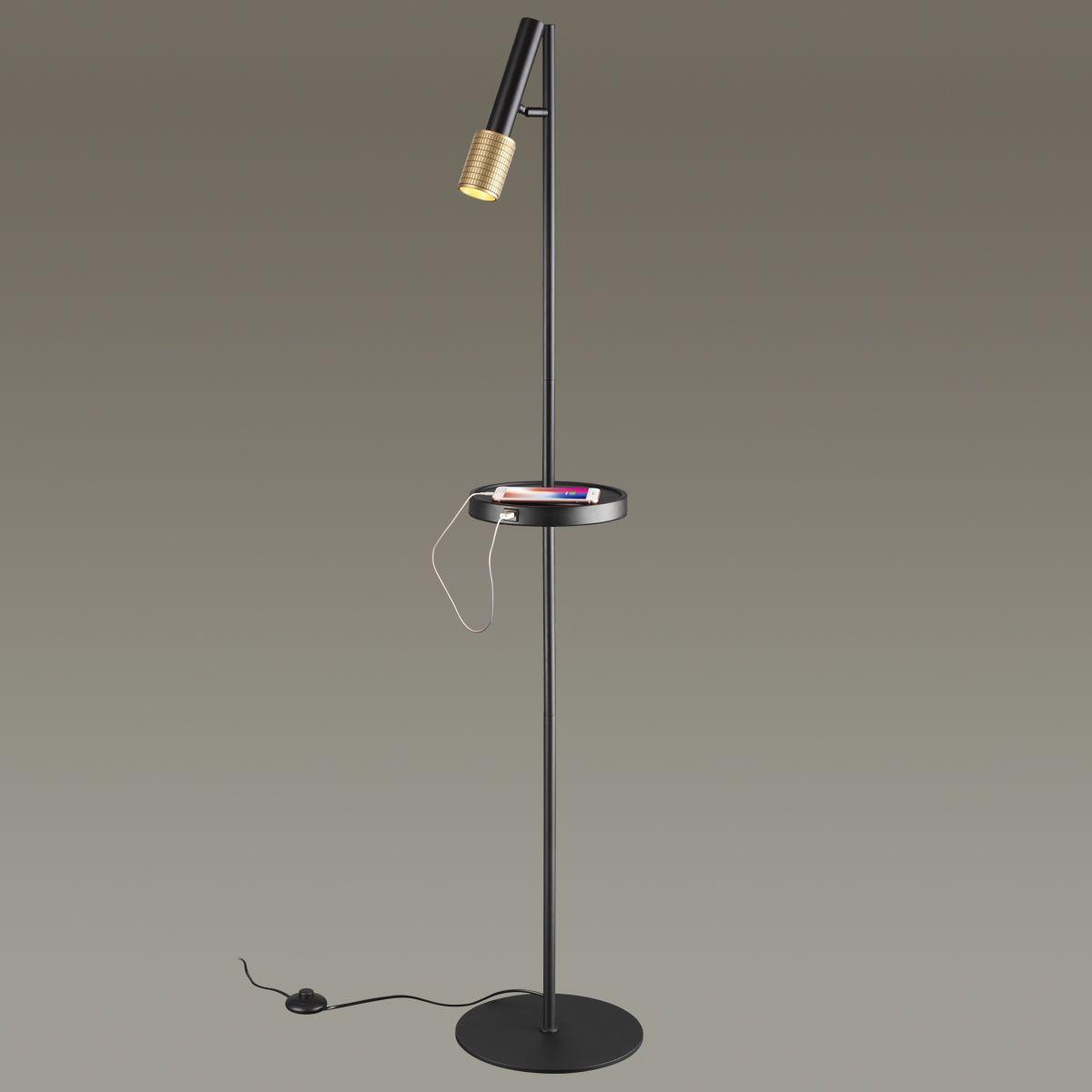 Картинка Торшер Odeon Light Hightech Mehari 4240/1F