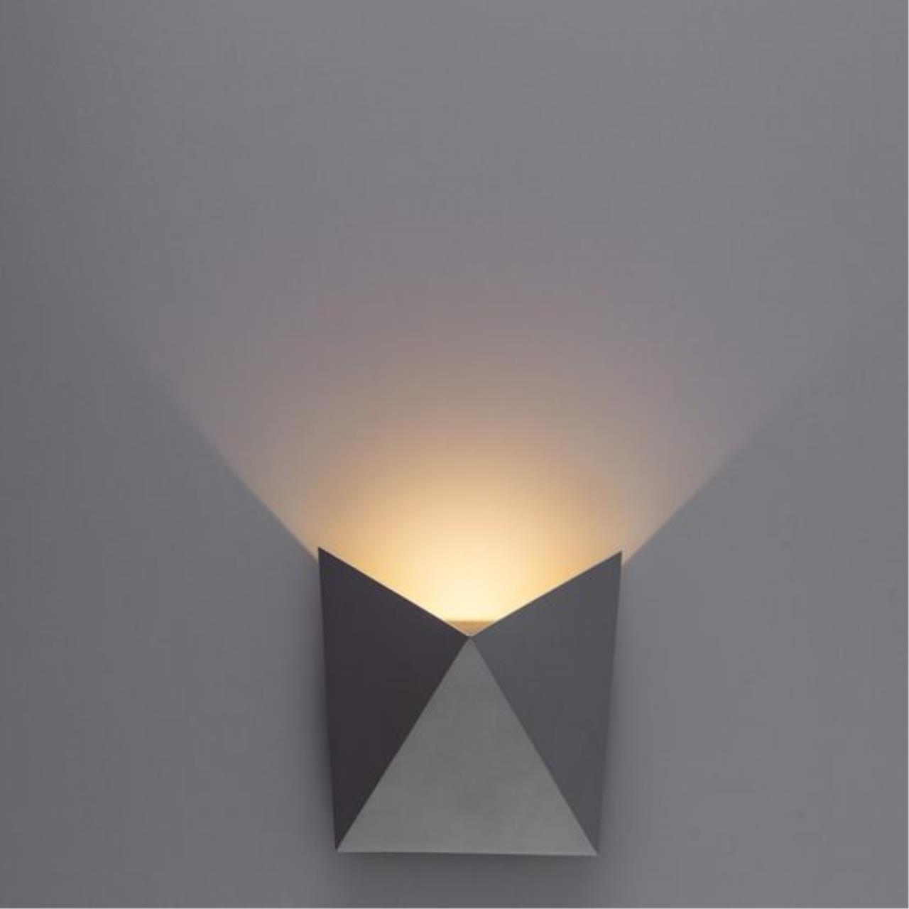 Картинка Настенный светодиодный светильник Arte Lamp Busta A1609AP-1GY