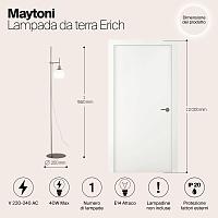 Дополнительная картинка Торшер Maytoni Erich MOD221-FL-01-N