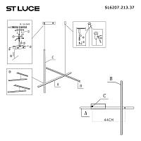 Дополнительная картинка SL6207.213.37 Светильник подвесной ST-Luce 