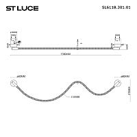 Дополнительная картинка SL6118.301.01 Светильник настенный ST-Luce 