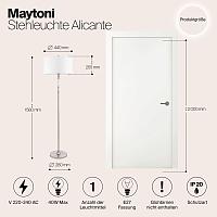 Дополнительная картинка Торшер Maytoni Alicante MOD014FL-01N