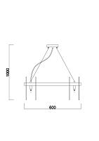 Дополнительная картинка Подвесной светильник Freya FR5141PL-10BS